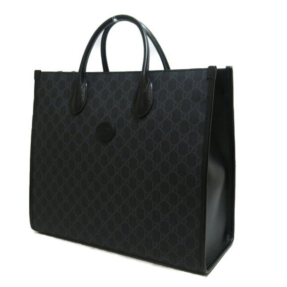 Gucci canvas tote bag black - Picture 3 of 9